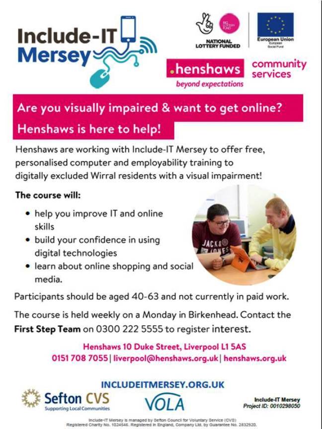 Henshaws - Birkenhead